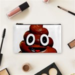 Happy Funny Poop Emoji Cosmetic Bag (Small)