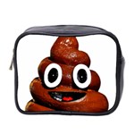 Happy Funny Poop Emoji Mini Toiletries Bag (Two Sides)