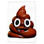 Happy Funny Poop Emoji Removable Flap Cover (L)