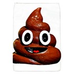 Happy Funny Poop Emoji Removable Flap Cover (S)