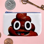 Happy Funny Poop Emoji Large Coin Purse