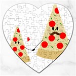 Fathers Day Pizza Jigsaw Puzzle (Heart)