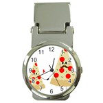 Fathers Day Pizza Money Clip Watch