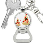 Fathers Day Pizza Bottle Opener Key Chain