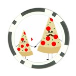 Fathers Day Pizza Poker Chip Card Guard