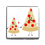 Fathers Day Pizza Memory Card Reader (Square)