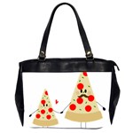 Fathers Day Pizza Oversize Office Handbag (2 Sides)