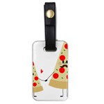 Fathers Day Pizza Luggage Tag (one side)