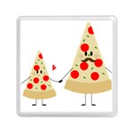 Fathers Day Pizza Memory Card Reader (Square)