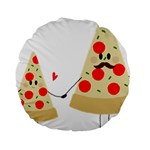 Fathers Day Pizza Standard 15  Premium Round Cushion 