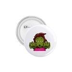 Emoji Zombie Woman 1.75  Button