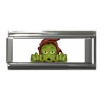 Emoji Zombie Woman Superlink Italian Charm (9mm)