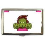 Emoji Zombie Woman Cigarette Money Case