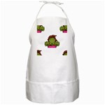 Emoji Zombie Woman BBQ Apron