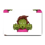 Emoji Zombie Woman Small Doormat