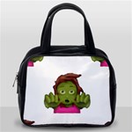 Emoji Zombie Woman Classic Handbag (One Side)