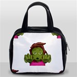 Emoji Zombie Woman Classic Handbag (Two Sides)