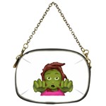 Emoji Zombie Woman Chain Purse (One Side)