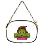 Emoji Zombie Woman Chain Purse (Two Sides)