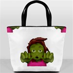 Emoji Zombie Woman Bucket Bag