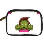 Emoji Zombie Woman Digital Camera Leather Case