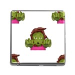 Emoji Zombie Woman Memory Card Reader (Square)