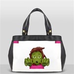 Emoji Zombie Woman Oversize Office Handbag