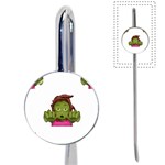 Emoji Zombie Woman Book Mark