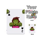 Emoji Zombie Woman Playing Cards 54 (Mini)