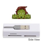 Emoji Zombie Woman Memory Card Reader (Stick)