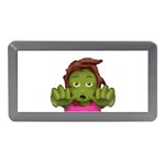 Emoji Zombie Woman Memory Card Reader (Mini)