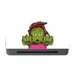 Emoji Zombie Woman Memory Card Reader with CF