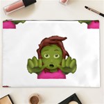 Emoji Zombie Woman Cosmetic Bag (XXL)