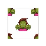 Emoji Zombie Woman Satin Bandana Scarf