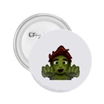 Emoji Zombie Man 2.25  Button