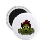 Emoji Zombie Man 2.25  Magnet