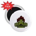 Emoji Zombie Man 2.25  Magnet (10 pack)