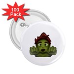 Emoji Zombie Man 2.25  Button (100 pack)