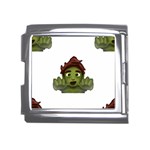 Emoji Zombie Man Mega Link Italian Charm (18mm)