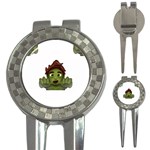 Emoji Zombie Man 3-in-1 Golf Divot