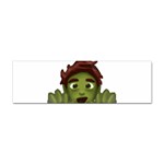 Emoji Zombie Man Sticker (Bumper)