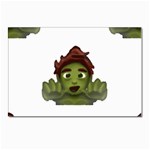 Emoji Zombie Man Postcard 4  x 6 