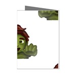 Emoji Zombie Man Mini Greeting Cards (Pkg of 8)