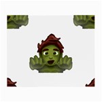 Emoji Zombie Man Small Glasses Cloth