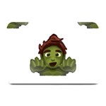 Emoji Zombie Man Plate Mat