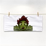 Emoji Zombie Man Hand Towel