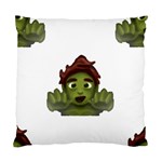 Emoji Zombie Man Standard Cushion Case (One Side)