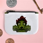 Emoji Zombie Man Mini Coin Purse