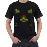 Emoji Zombie Man Men s T-Shirt (Black)