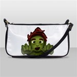 Emoji Zombie Man Shoulder Clutch Bag